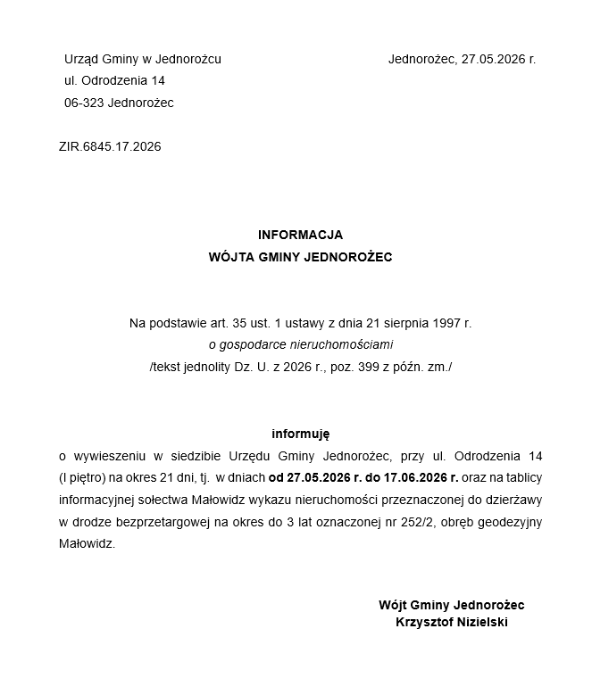informacja