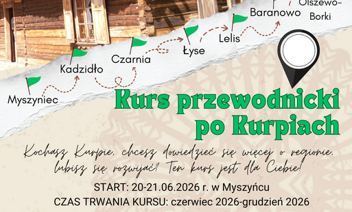 II edycja kursu na przewodnika turystycznego po Kurpiach