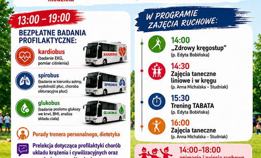 Zdjęcie do Zaproszenie na piknik zdrowotny