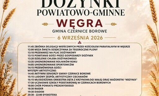 Zdjęcie do Zaproszenie na dożynki powiatowe