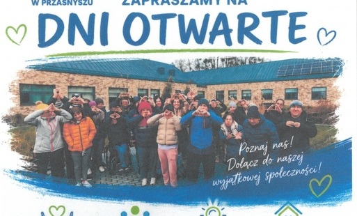 Zaproszenie na dni otwarte Powiatowego Środowiskowego Domu Samopomocy OPOKO w Przasnyszu