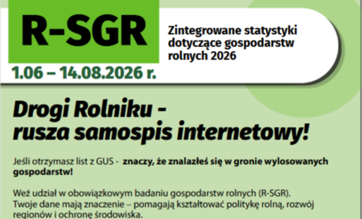 Zdjęcie do Badanie Gospodarstw Rolnych