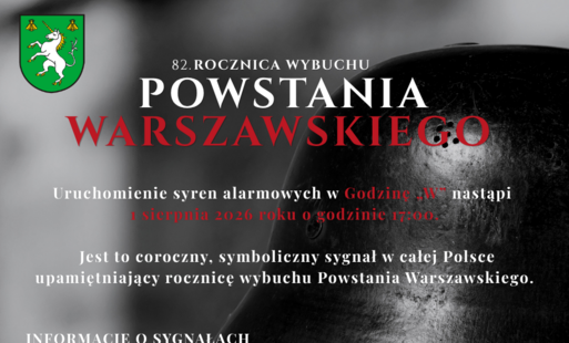 Zdjęcie do Uruchomienie syren alarmowychw Godzinę "W"